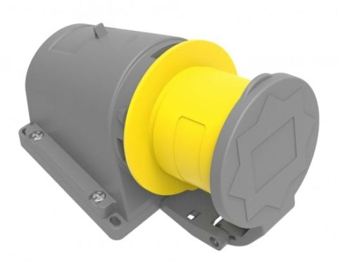 Bemis  3/32A. 90° Eğik Duvar Fiş (Yaylı Kapaklı) IP44 BC1-3303-2235
