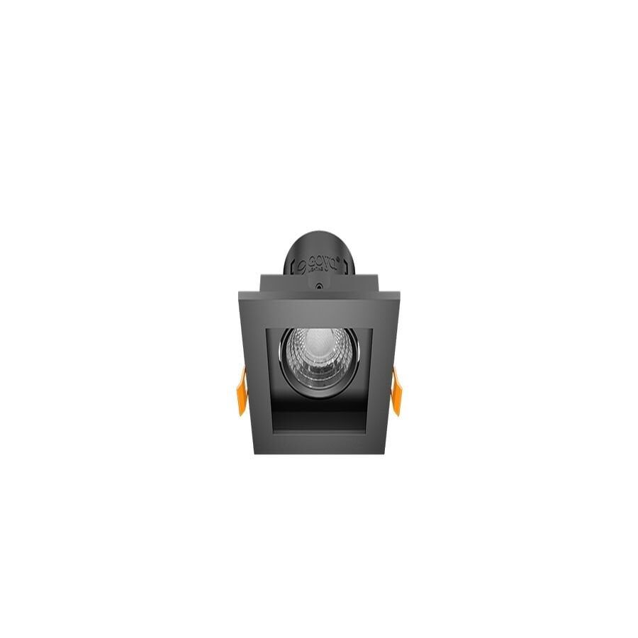 Goya Gy 1742-8 Siyah Kasa-Siyah Kasa 8W 3000K Sıva Altı Led Armatür