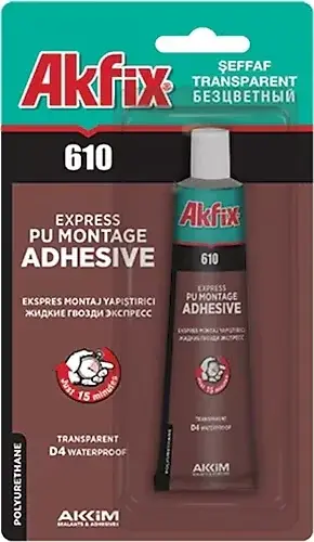 Akfix 610 Poliüretan Montaj Yapistirici