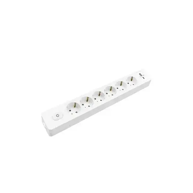 Seldur Altili Anahtarli USB Sarjli (12W) Toprakli Priz, 2m, ÇK G6TU21x