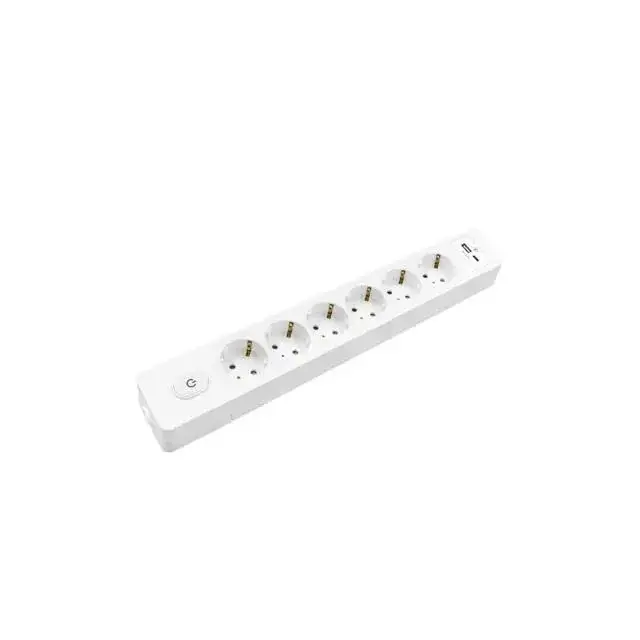 Seldur Altili Anahtarli USB Sarjli (12W) Toprakli Priz, 3m, ÇK G6TU31x