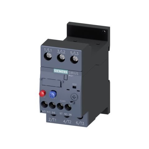 Siemens 3Ru2 Sirius Termik Röle; Faz Korumali; 1No+1Nc Yardimci Kontakli 14-20A;  Boy S0 ( Raya Montajli ) 3RU2126-4BB1