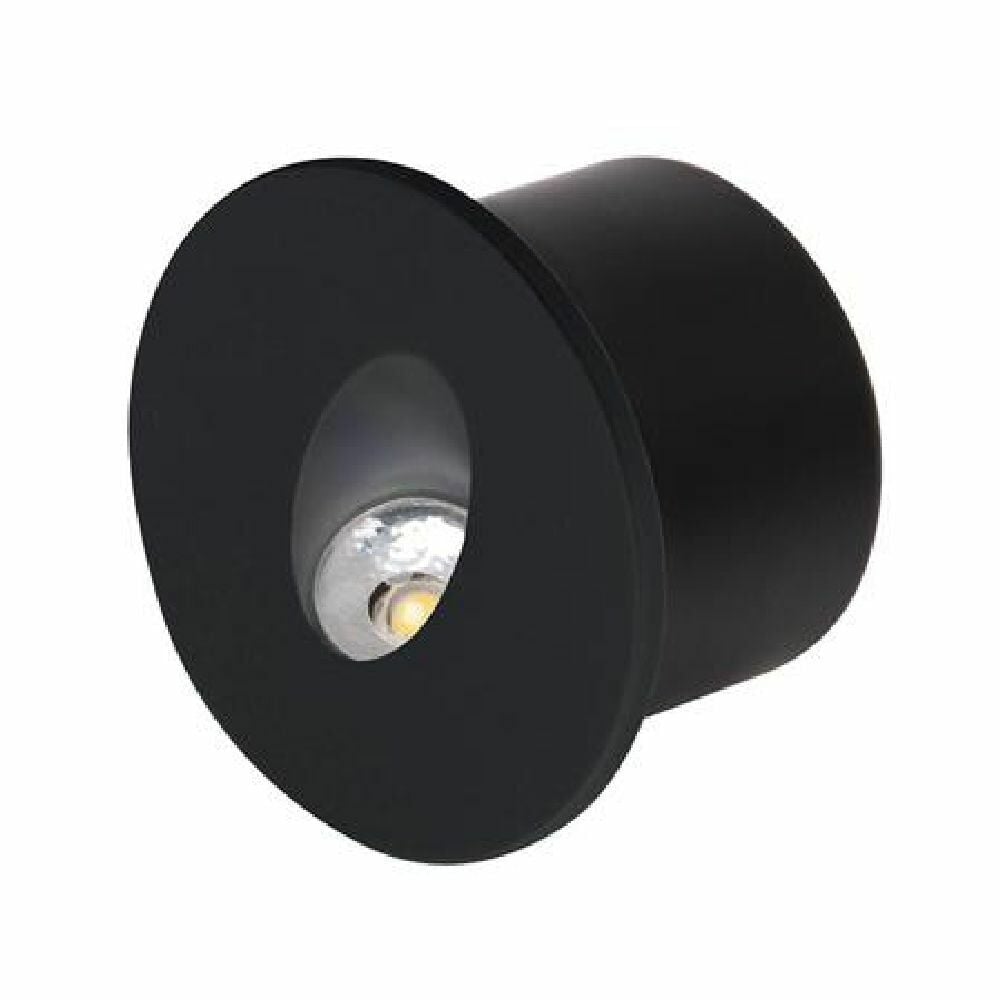 Horoz 079-002-0003 Yakut 3W Siyah Led Gömme