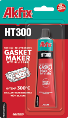 Akfix HT300 Yüksek Isi Silikonu