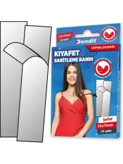 Bondit Seffaf Kiyafet Sabitleme Bandi