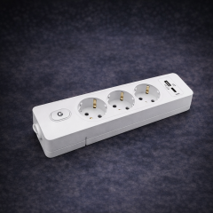 Seldur Üçlü Anahtarli USB Sarjli (12W) UPS Toprakli Priz, 5m, ÇK G3FU31x