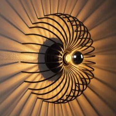 Aydinlatmadunyam Aplik Black Karsortel-N-645