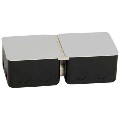 Legrand  6 (2x3) modül Donatılabilir masa veya döşeme altı buat için şap altı metal buat LEG-054002