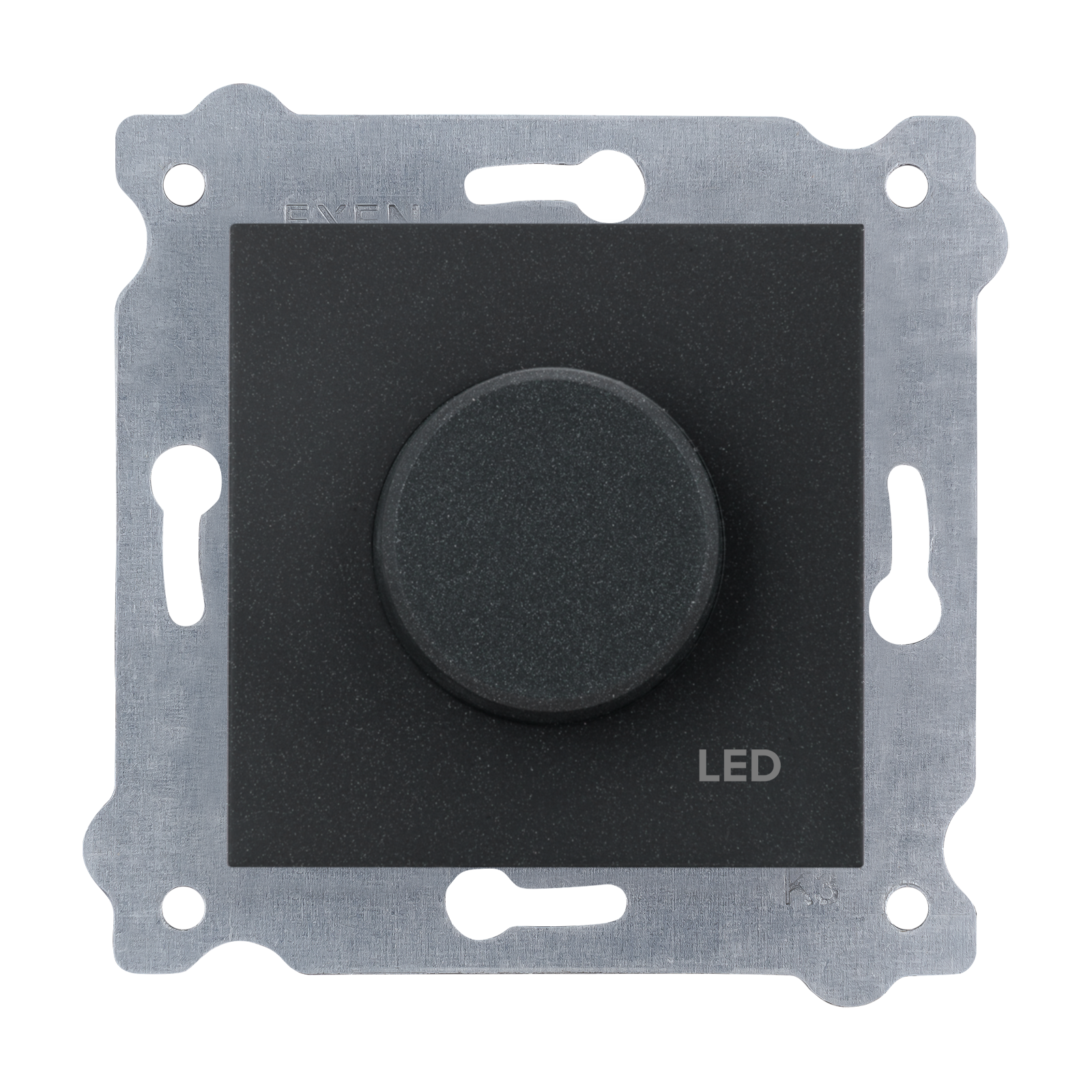 Exen Metalik Siyah Modül+Kapak  Led Dimmer 200W (Rd Dimmer)