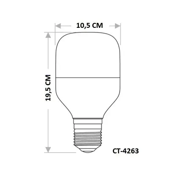Cata 15 Watt E27 Duylu Torch Led Ampul CT-4329 Günisigi