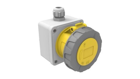 Bemis  3/32A. Duvar Priz IP67 BC1-3303-7510