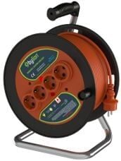 BYLION PMK-40325-F PLS BOBIN Ø280 IP20 F TYPE (SCHUKO) 3G2,5 40M TURUNCU KABLO