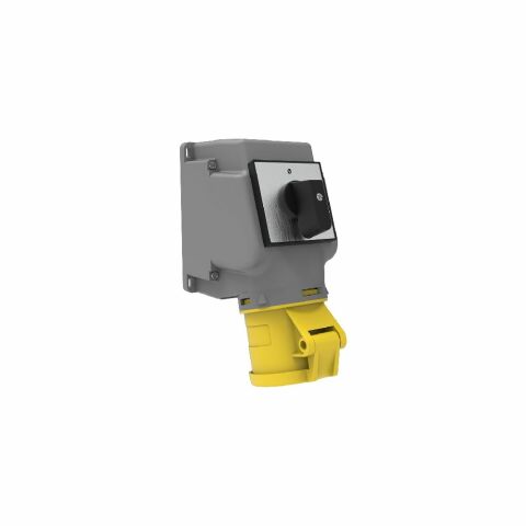 Bemis 3/32A. Pako Salterli 90° Egik Duvar Priz Ip44 Bc1-3303-2550