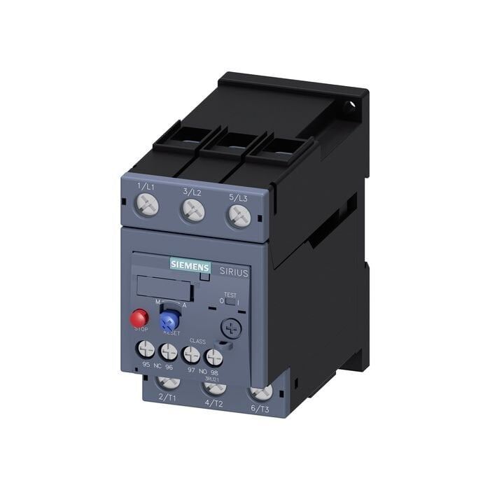 Siemens 3Ru2 Sirius Termik Röle; Faz Korumali; 1No+1Nc Yardimci Kontakli 28-40A;  Boy S2 ( Raya Montajli ) 3RU2136-4FB1