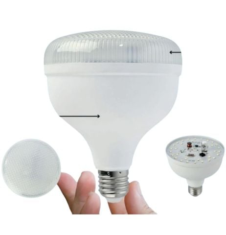 Horoz 001-016-1050 Crystal 50 W Led Ampul 6400K 175-265V E27