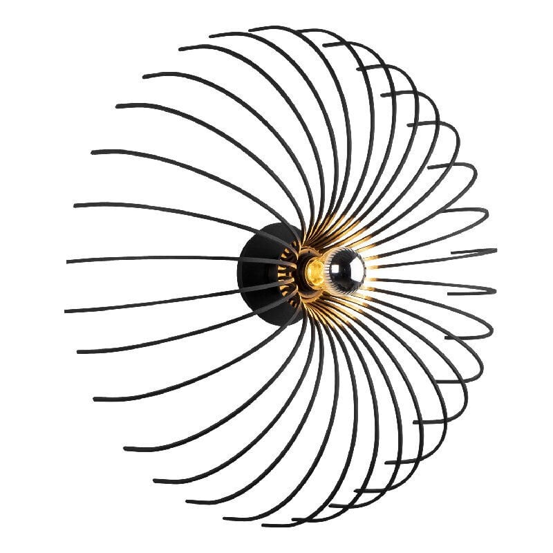 Aydinlatmadunyam Aplik Black Karsortel-N-643