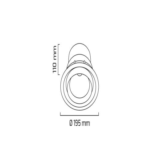 Goya Gy 3050-42 Siyah Kasa 42W 40° 3000K Sıva Altı Cob Led Armatür