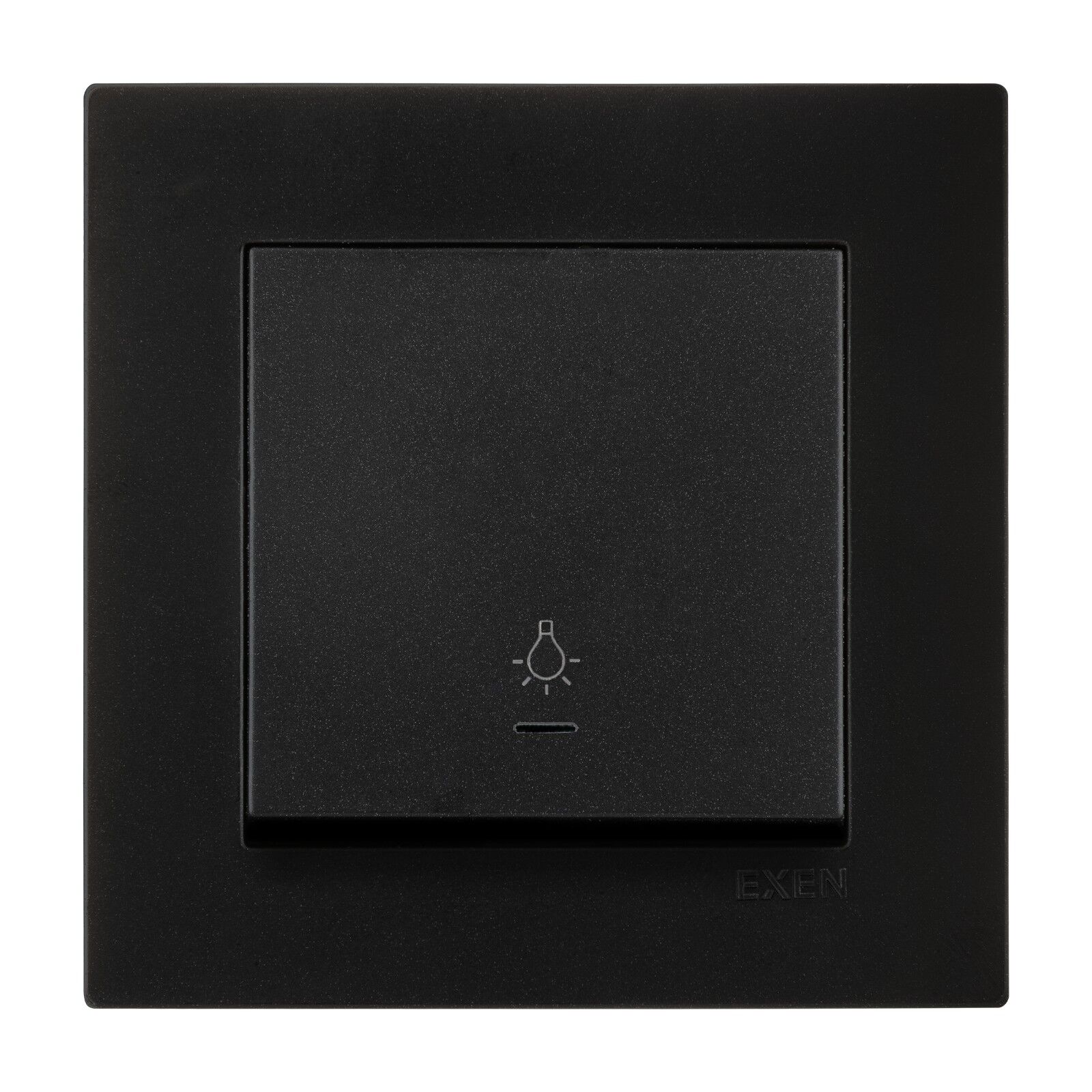 Exen Karell Metalik Siyah Isikli Light Anahtari Komple Takim