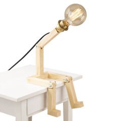 Aydinlatmadunyam Masa Lambasi Natural Adam-N-832