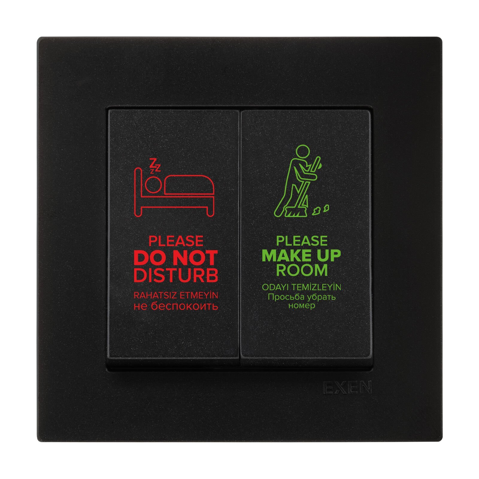 Exen Karell Metalik Siyah Dnd/Mur Komütatör Komple Takim