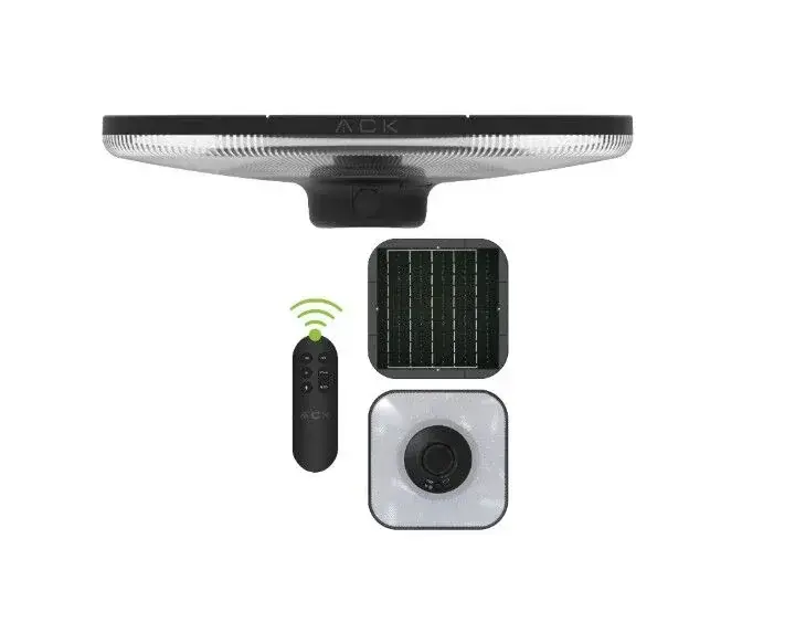 ACK AT42-29001 25W Cct Solar Bahçe Armatürü 3800Lm Ip54 Abs