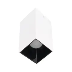 ACK Sıvaüstü Dekoratif Armatür  74X110Mm  Parlak Krom  Reflektör Beyaz Kasa AH12-07550