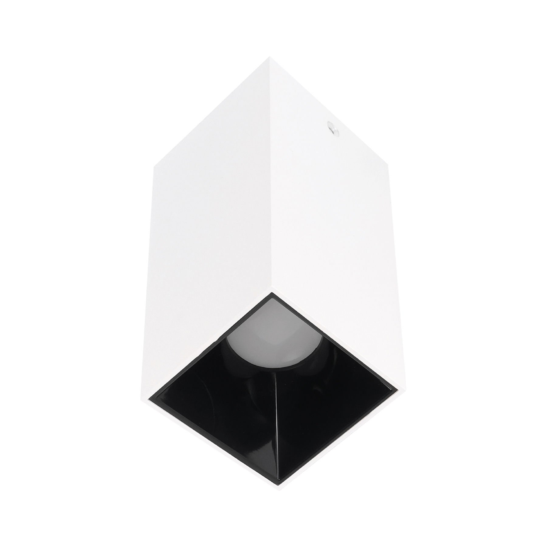 ACK Sıvaüstü Dekoratif Armatür  74X110Mm  Parlak Krom  Reflektör Beyaz Kasa AH12-07550