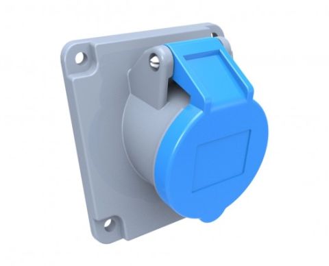 Bemis  3/32A. 45° Eğik Makine Priz IP44 BC1-3403-2420