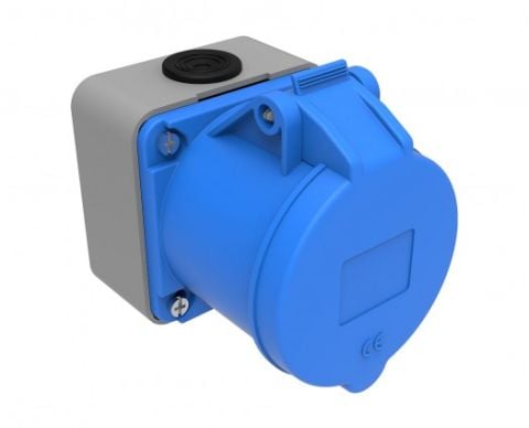 Bemis  3/32A. Duvar Priz IP44 BC1-3403-2510