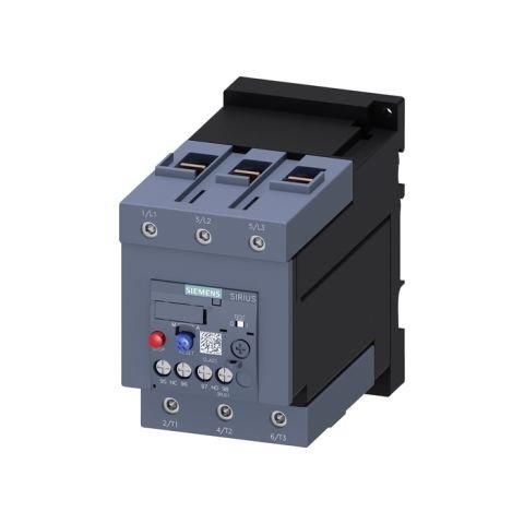 Siemens 3Ru2 Sirius Termik Röle; Faz Korumali; 1No+1Nc Yardimci Kontakli 57-75A;  Boy S3 ( Raya Montajli ) 3RU2146-4KB1