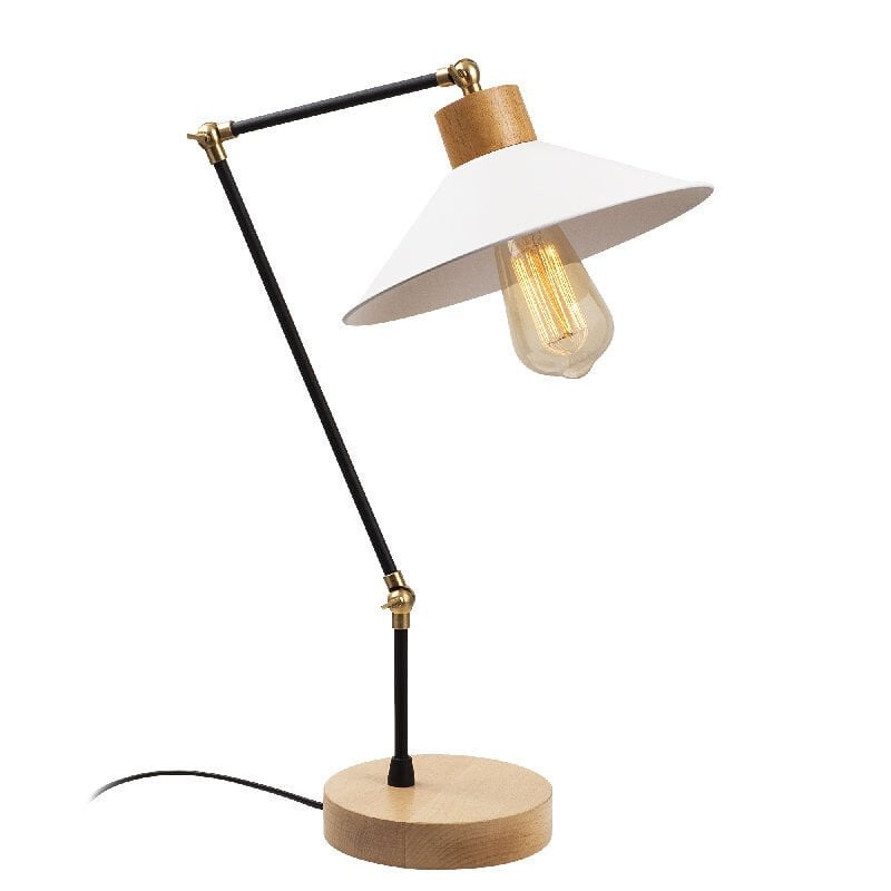 Aydinlatmadunyam Masa Lambasi White Koniksivama-N-608