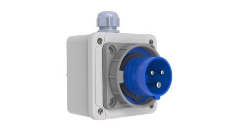 Bemis  3/32A. Duvar Fiş IP67 BC1-3403-7210
