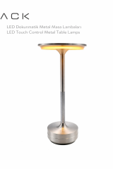 ACK AF11-20021 Masa Lambasi Mat Gümüs Cct 2000Mah