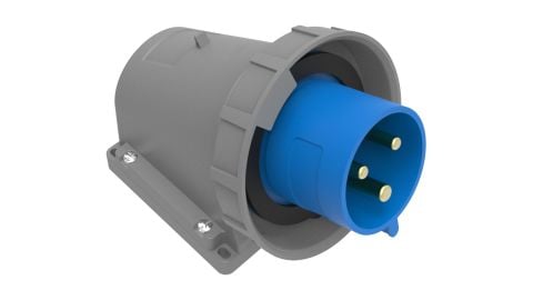 Bemis  3/32A. 90° Eğik Duvar Fiş IP67 BC1-3403-7236