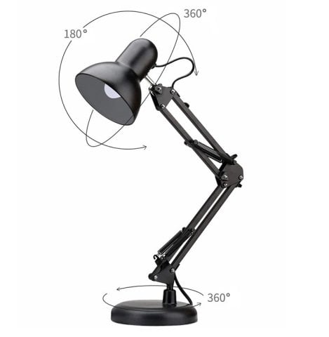 Cata Newyork Masa Lambası Ct-8405 Krom Renk