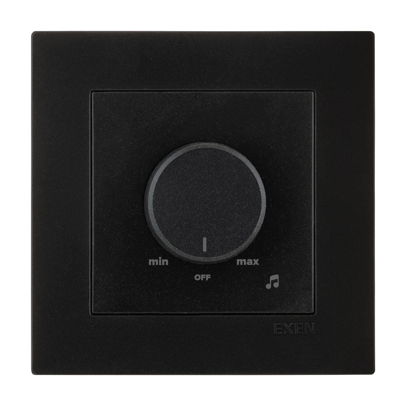 Exen Karell Metalik Siyah Müzik Yayin Anahtari Komple Takim