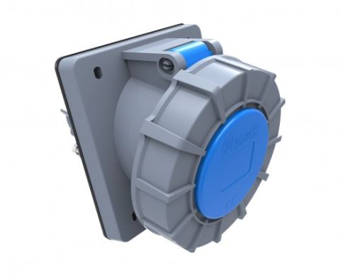 Bemis  3/32A. 45° Eğik Makine Priz IP67 BC1-3403-7420