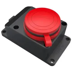 Seldur 3x16A Kauçuk Duvar Priz K316-204