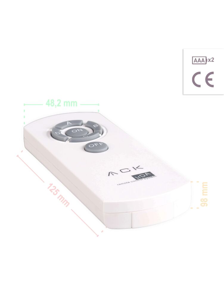 Ack Showroom Infrared Uzaktan Kumanda