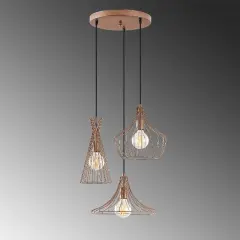 Aydinlatmadunyam Sarkit Copper Teltom-N-1298