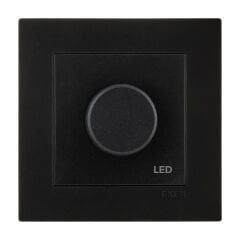 Exen Karell Metalik Siyah Led Dimmer 200W (Rd Dimmer) Komple Takim