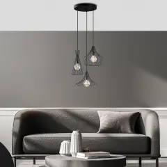 Aydinlatmadunyam Sarkit Black Teltom-N-1300