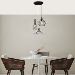 Aydinlatmadunyam Sarkit Black Teltom-N-1300