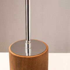 Aydinlatmadunyam Masa Lambasi Silver Abajur-N-778