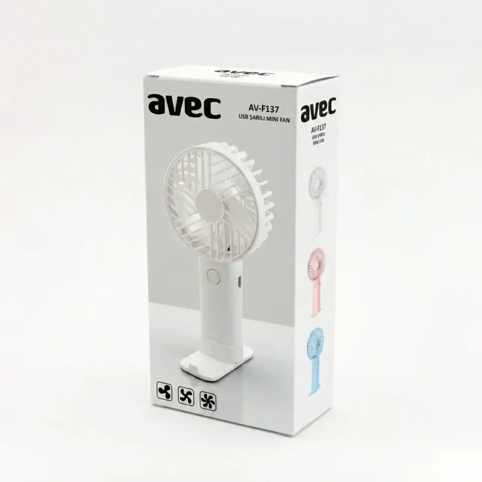Avec Av-F137 Usb Sarjli Mini Fan