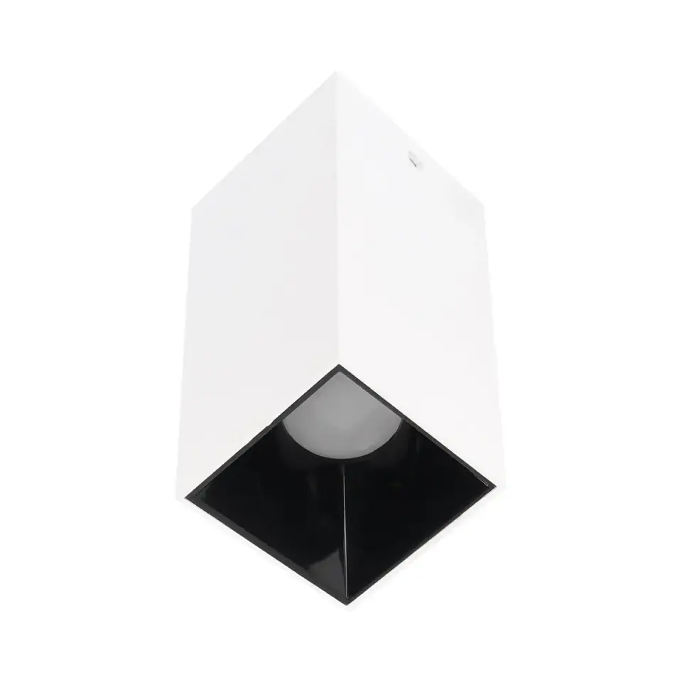 ACK Sıvaüstü Dekoratif Armatür  74X110Mm Parlak Gül Reflektör Beyaz Kasa AH12-07570