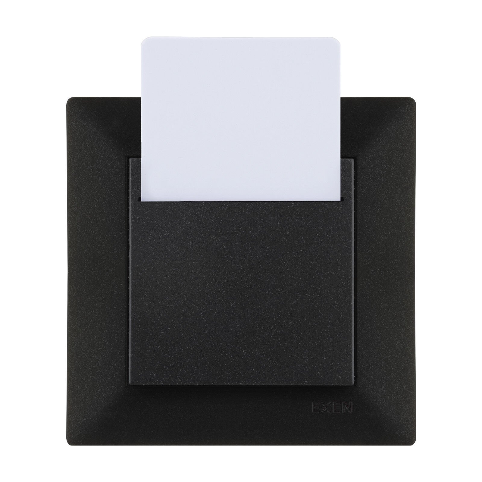 Exen Odak Metalik Siyah Rfid Energy Saver Isikli Gecikmeli Komple Takim