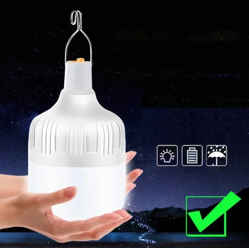 Cata 30 Watt Taşınabilir Şarjlı Led Ampul CT-4279 Beyaz Işık