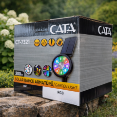 CATA Mila Solar 18w Bahçe Armatürü Rgb CT-7321