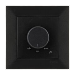 Exen Odak Metalik Siyah Müzik Yayin Anahtari Komple Takim